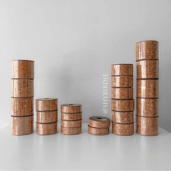 NEW Lot 24 Rolls of Natural Cork Ribbon - Picture 12 of 13